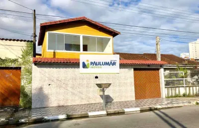 Sobrado com 5 quartos, vila são paulo, mongaguá - r$ 555 mil, cod: 828750