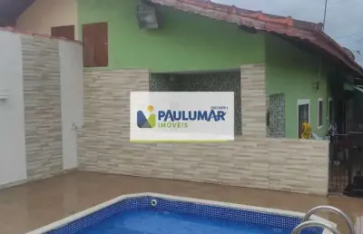 Casa com 2 dorms, jardim praia grande, mongaguá - r$ 300 mil, cod: 829337