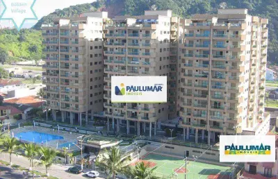 Apartamento com 3 dorms, centro, mongaguá - r$ 510 mil, cod: 830685