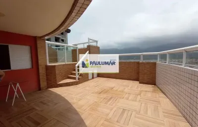 Cobertura com 3 quartos, real, praia grande - r$ 720 mil, cod: 831370
