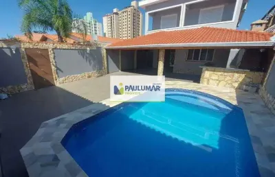 Sobrado com 5 dorms, flórida, praia grande - r$ 1.4 mi, cod: 831673