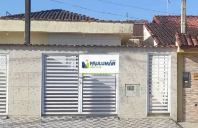 Casa com 3 dorms, balneário itaóca, mongaguá - r$ 350 mil, cod: 831983