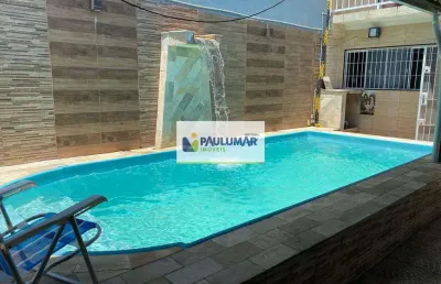 Sobrado com 2 quartos, itaguaí, mongaguá - r$ 350 mil, cod: 832133