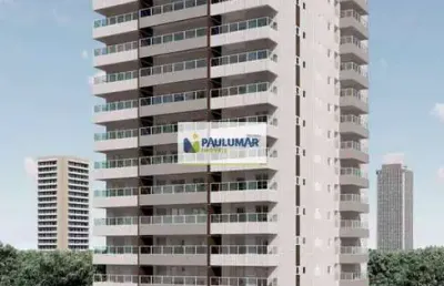 Apartamento com 2 dorms, centro, mongaguá - r$ 385 mil, cod: 832339