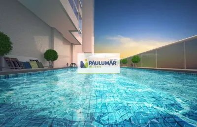 Apartamento com 2 dorms, guilhermina, praia grande - r$ 510 mil, cod: 832523