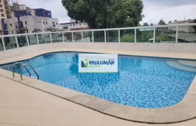 Apartamento com 2 dorms, caiçara, praia grande - r$ 440 mil, cod: 832538