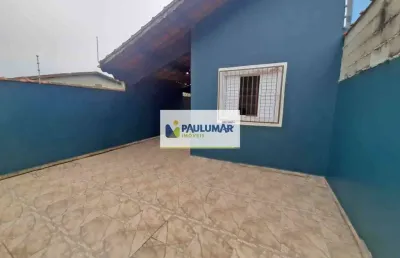 Casa com 2 dorms, balneário flórida mirim, mongaguá - r$ 230 mil, cod: 832647