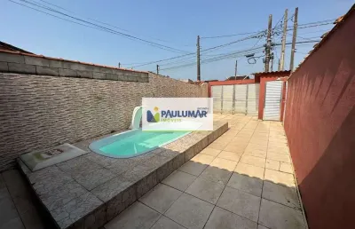 Casa com 1 dorm, flórida mirim, mongaguá - r$ 215 mil, cod: 832729