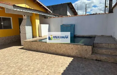 Casa com 2 dorms, flórida mirim, mongaguá - r$ 320 mil, cod: 832762