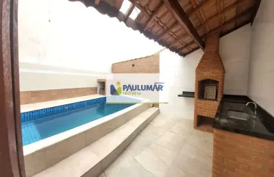 Casa com 3 dorms, balneário anchieta, mongaguá - r$ 450 mil, cod: 832802