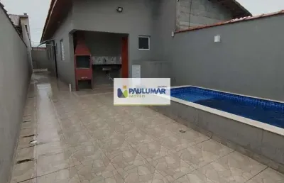 Casa com 2 dorms, balneário gaivotas, itanhaém - r$ 350 mil, cod: 832913