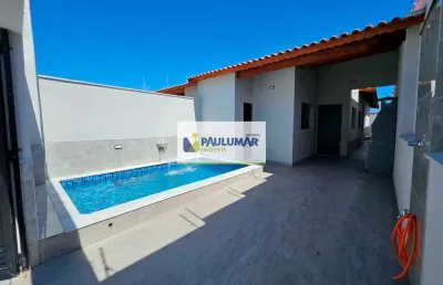 Casa com 3 quartos, bopiranga, itanhaém - r$ 435 mil, cod: 833027