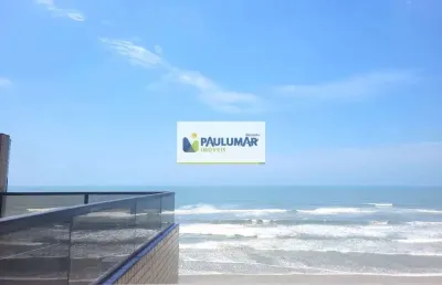 Cobertura com 2 dorms, centro, mongaguá - r$ 360 mil, cod: 833089