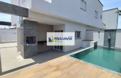 Sobrado com 3 quartos, jamaica, itanhaém - r$ 585 mil, cod: 833249