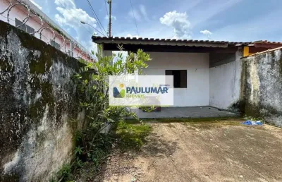 Casa com 1 quarto, balneário itaguai, mongaguá - r$ 190 mil, cod: 833258