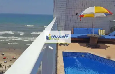 Cobertura com 3 quartos, centro, mongaguá - r$ 1.11 mi, cod: 831309