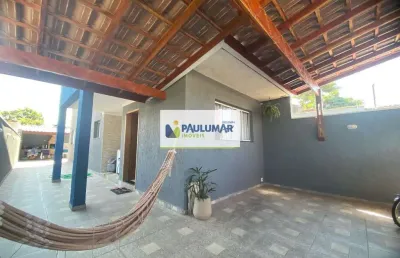 Casa com 2 quartos, balneário gaivotas, itanhaém - r$ 370 mil, cod: 833488