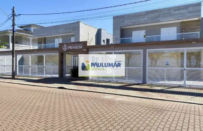 Sobrado de condomínio com 3 quartos, suarão, itanhaém - r$ 710 mil, cod: 833505