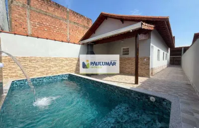 Casa com 2 quartos, jardim praia grande, mongaguá - r$ 359 mil, cod: 833538