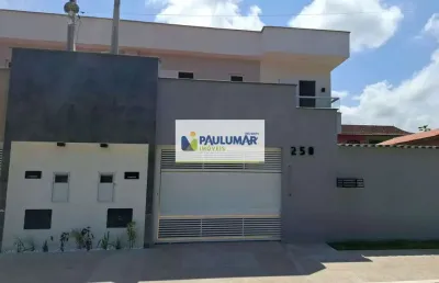 Sobrado com 2 quartos, jardim praia grnde, mongaguá - r$ 450 mil, cod: 833688