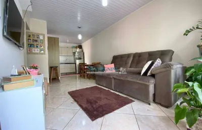 Casa com 2 dormitórios à venda, 72 m² por r$ 244.000,00 - vila imbui - cachoeirinha/rs