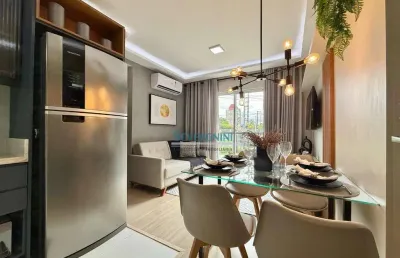 Apartamento com 2 dormitórios à venda, 43 m² por r$ 200.000,00 - distrito industrial - cachoeirinha/rs