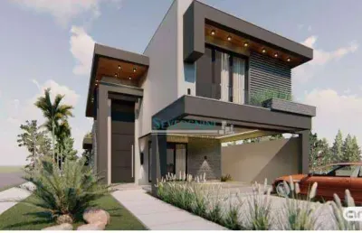 Sobrado com 3 dormitórios à venda, 201 m² por r$ 1.600.000,00 - alphaville - gravataí/rs