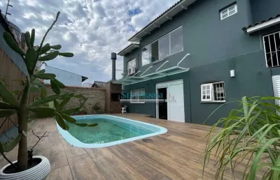 Sobrado à venda, 199 m² por r$ 660.000,00 - parque da matriz - cachoeirinha/rs