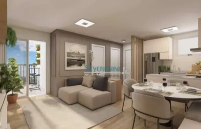 Apartamento com 1 dormitório à venda, 56 m² por r$ 265.000,00 - oriço - gravataí/rs