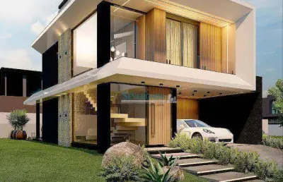 Sobrado com 3 dormitórios à venda, 230 m² por r$ 1.990.000,00 - condomínio cyrela landscape seminário - gravataí/rs
