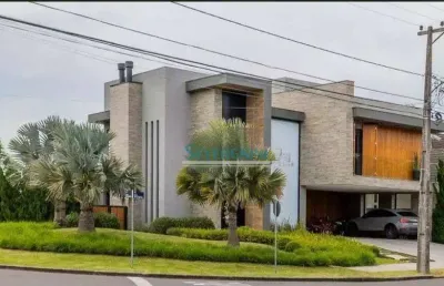 Sobrado com 5 dormitórios à venda, 350 m² por r$ 4.950.000,00 - alphaville - gravataí/rs
