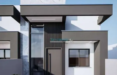 Casa com 2 dormitórios à venda, 55 m² - águas mortas - gravataí/rs
