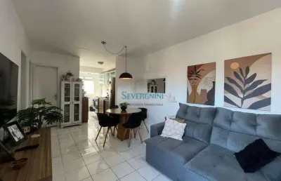 Apartamento semimobiliado com 2 dormitórios à venda, 48 m² por r$ 229.000 - jansen - gravataí/rs