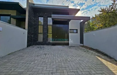 Casa com 3 dormitórios à venda, 93 m² por r$ 609.000,00 - oriço - gravataí/rs
