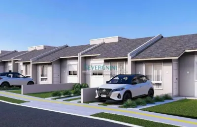 Casa com 2 dormitórios à venda, 48 m² por r$ 260.000,00 - sítio sobrado - gravataí/rs