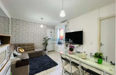 Apartamento com 2 dormitórios à venda, 42 m² por r$ 180.000,00 - santa cruz - gravataí/rs