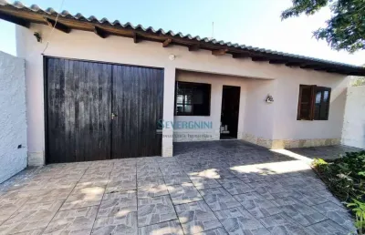 Casa com 2 dormitórios, 120 m² - venda por r$ 400.000,00 ou aluguel por r$ 2.300,00/mês - vila monte carlo - cachoeirinha/rs