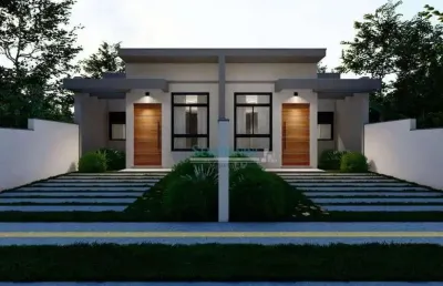Casa com 2 dormitórios à venda, 68 m² por r$ 349.000,00 - são vicente - gravataí/rs