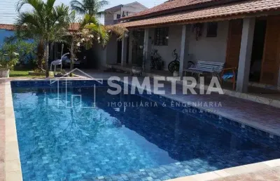Casa com piscina – bairro jd sta mônica – são pedro/sp. ac – 150m². at – 520m².