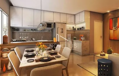 Apartamento com 2 dormitórios à venda, 56 m² por r$ 439.116,57 - vila industrial - são josé dos campos/sp