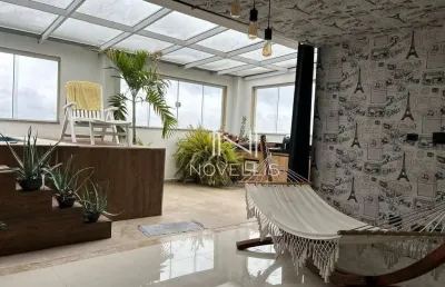 Apartamento duplex com 3 dormitórios à venda na vila ema em sjcampos