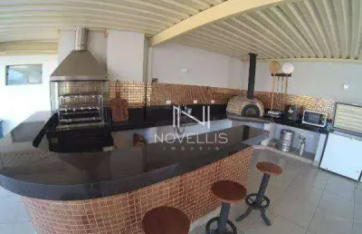 Apartamento com 3 dormitórios para alugar, 108 m² por r$ 5.688,00/mês - jardim aquarius - são josé dos campos/sp