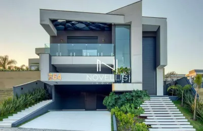 Casa com 4 dormitórios à venda, 430 m² por r$ 3.500.000,00 - urbanova - são josé dos campos/sp