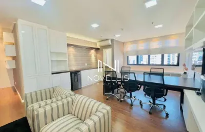 Sala para alugar, 54 m² no jardim aquarius em sjcampos