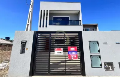 Casa em condomínio fechado com 3 quartos à venda na rua 406, 1787, morretes, itapema por r$ 800.000