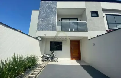 Casa em condomínio fechado com 3 quartos à venda na rua 414, 1011, morretes, itapema por r$ 869.000