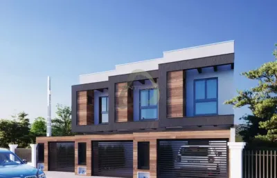 Casa em condomínio fechado com 2 quartos à venda na rua joão rosalino / rua antônio rocha, balneário perequê, porto belo por r$ 550.000