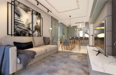 Apartamento com 2 quartos à venda na rua helena reg galoa, 183, balneário perequê, porto belo por r$ 1.100.000
