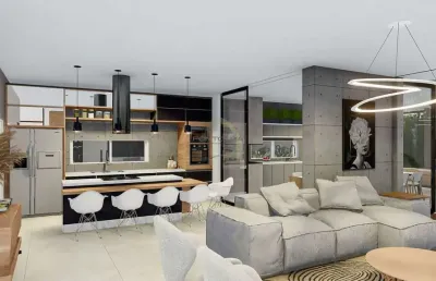 Apartamento com 4 quartos à venda na avenida violeta, 7, jardim dourado, porto belo por r$ 7.200.000