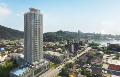 Apartamento com 3 quartos à venda na rua governador celso ramos, 605, canto da praia, itapema por r$ 1.790.000